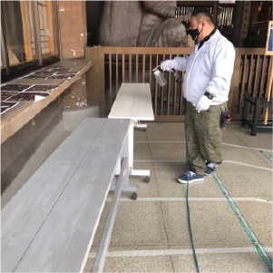 出雲大社　抗菌・抗ウイルスコーティング4