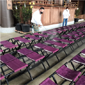 出雲大社　抗菌・抗ウイルスコーティング7