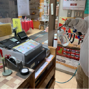 出雲館　抗菌・抗ウイルスコーティング6